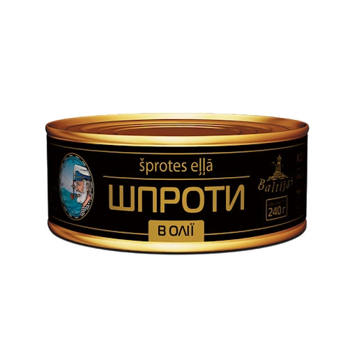 Шпроти Балтіяс, 240 г