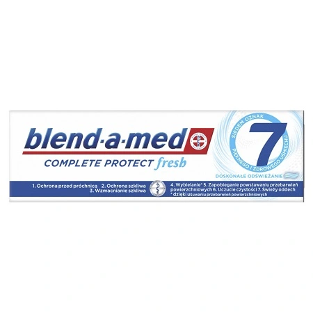 Зубна паста Анти-карієс Захист і Свіжість 7.Blend-a-med, 75 мл