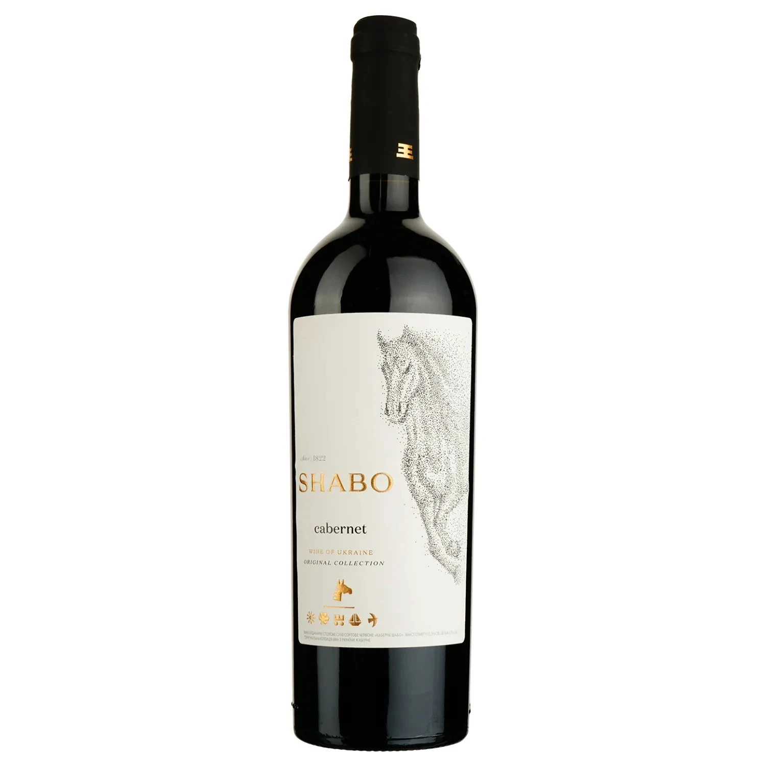 Вино червоне сухе Cabernet Shabo, 0.75 л