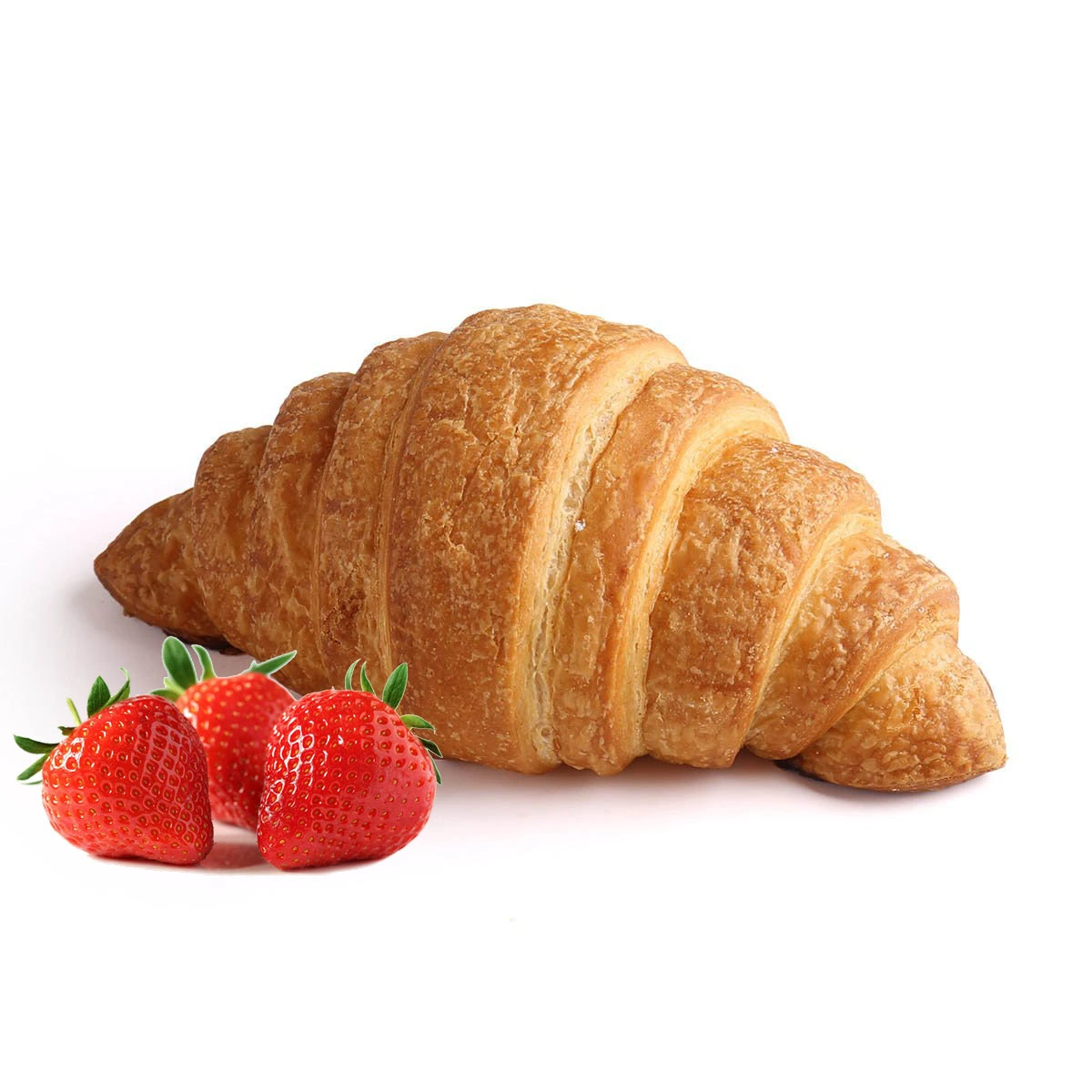Круасан з полуницею, 80 г