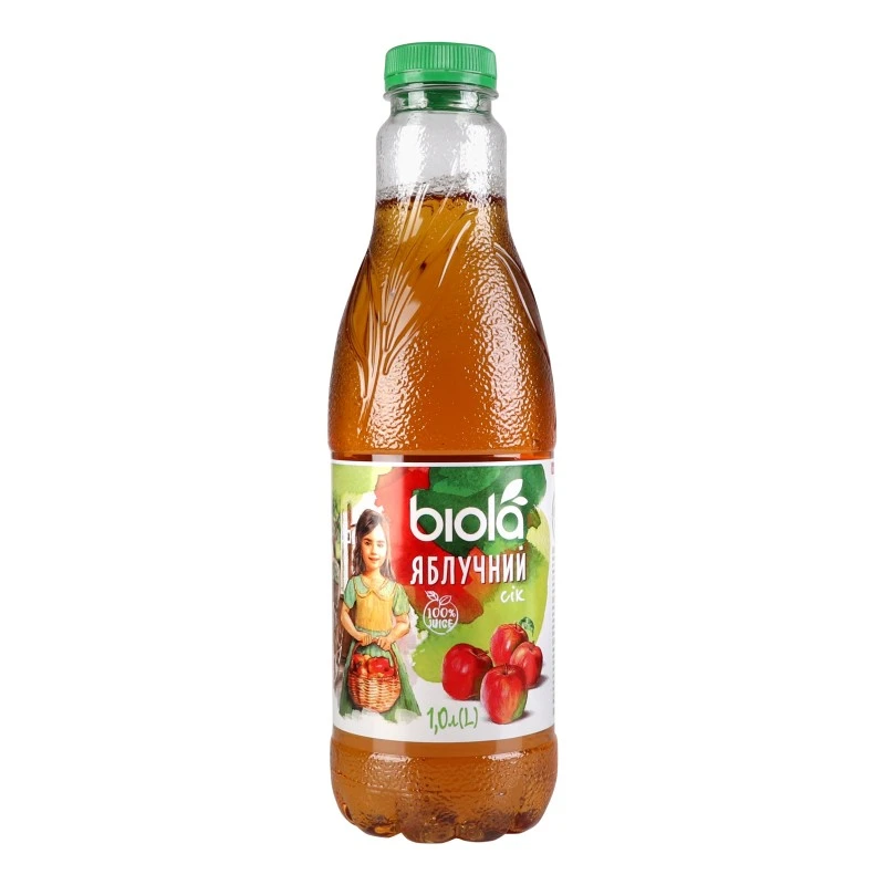 Сік Яблучний Biola, 1л