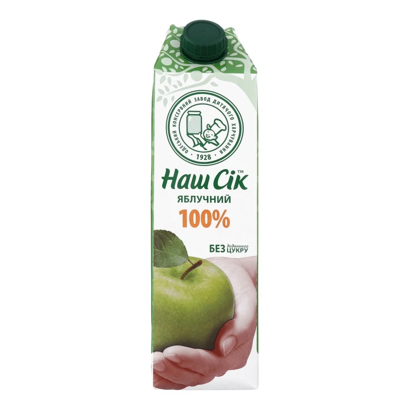Сік Яблуко Наш Сік 0.95 л