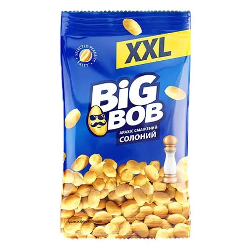 Арахіс смажений солоний Біг Боб, 170 г