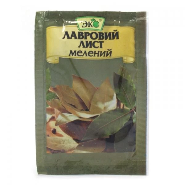 Лавровый лист мелений Еко, 20 г