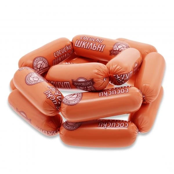 Сосиски варені Шкільні в/г Салтівський МК