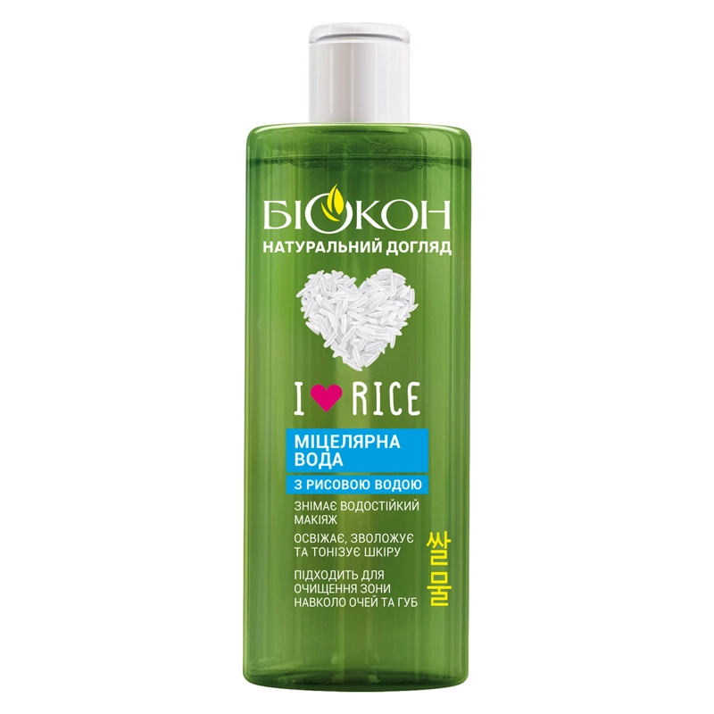 Вода міцелярна I love rice Біокон, 400 мл