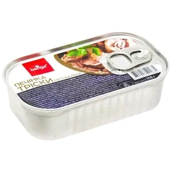 Консервована печінка тріски Banga, 115 г