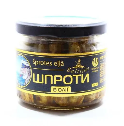 Консервовані шпроти Балтіяс, 250 г