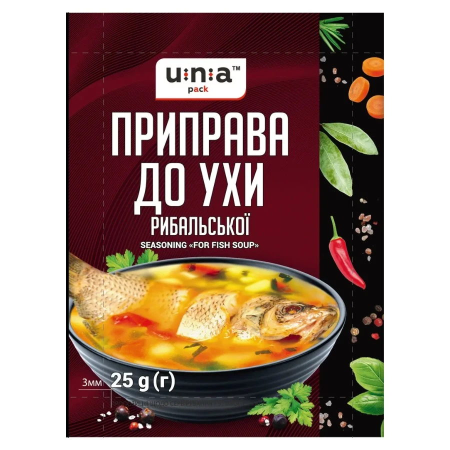 Приправа до ухи Юна-пак, 25 г