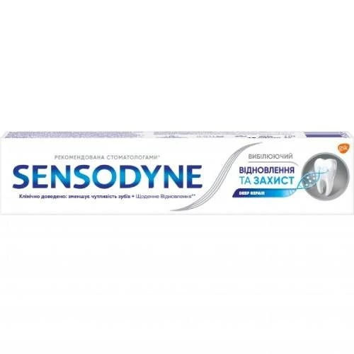 Зубна паста Sensodyne Відновлення та Захист Вибілююча, 75 мл