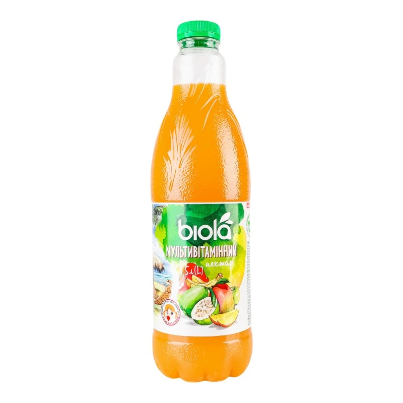 Нектар Мультивітамін Biola, 1.5 л