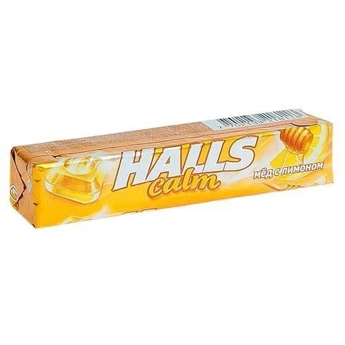 Льодяники з медом і лимоном Холлс, 25.2 г