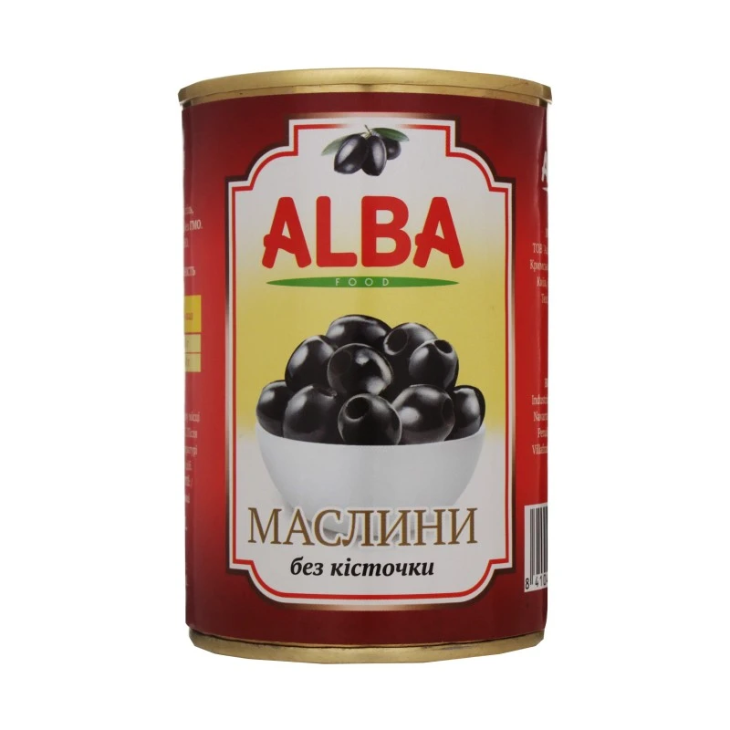 Маслини без кiсточки Alba food,  300 мл