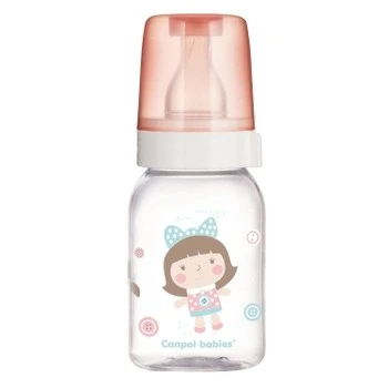 Пляшка із вузьким отвором скляна 120 мл Canpol Babies, шт