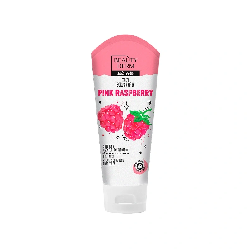 Маска-скраб для обличчя  Pink Raspberry Beautyderm, 75 мл