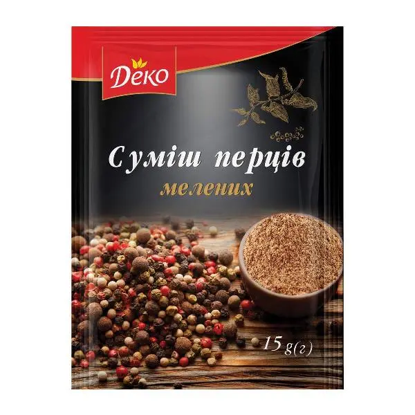 Суміш мелених перців Деко, 15 г