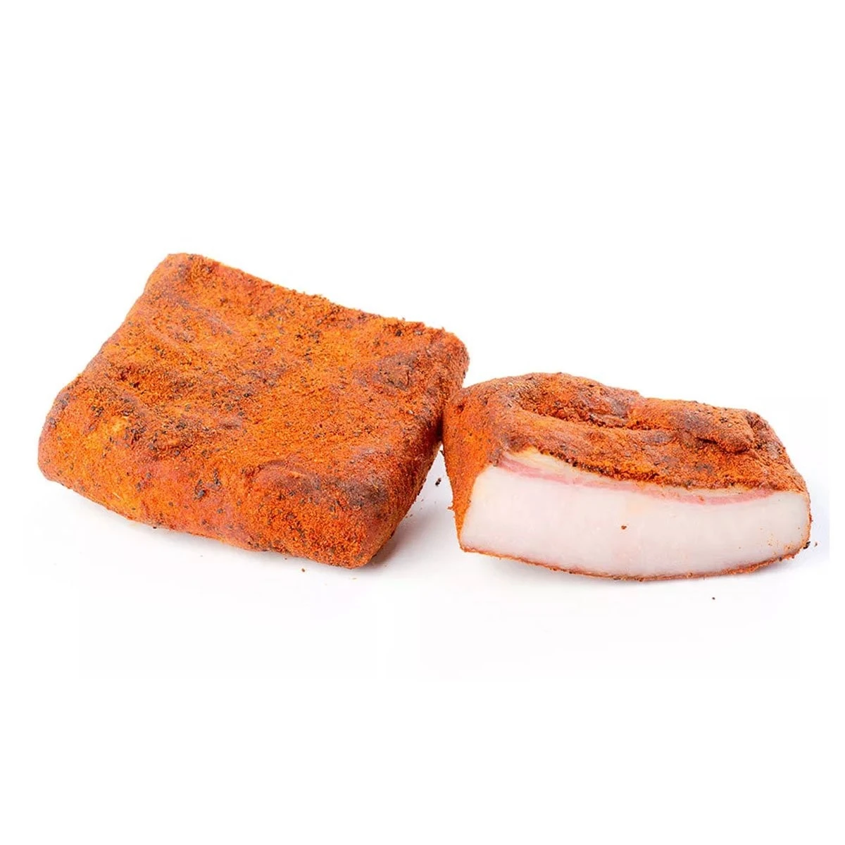 Сало з перцем охолоджене