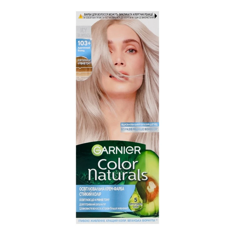 Крем-фарба освітлювальна тон 103+Color Naturals , шт
