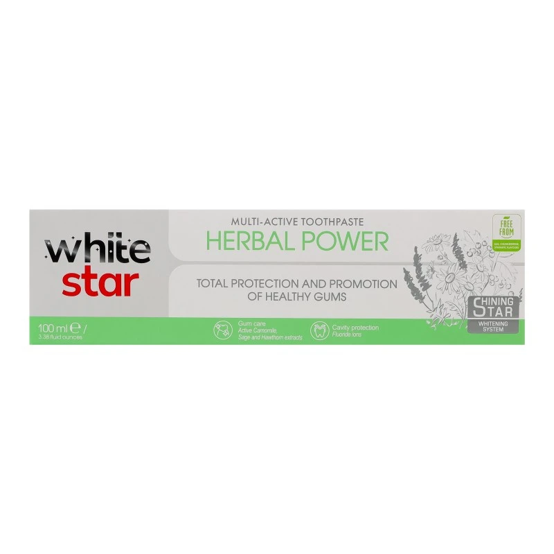 Зубна паста Herbal Power (Сила Трав) White Star, 100 мл