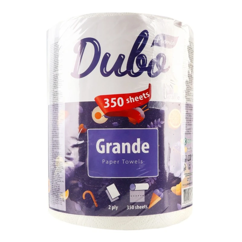 Рушник паперовий 2-х шаровий Grande Premio Диво, 1 шт/уп.