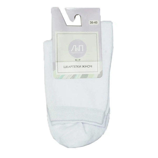 Шкарпетки жіночі білий  р. 36-40 Лівий&amp;Правий
