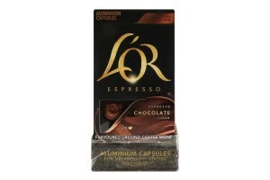 Кава натуральна смажена мелена у капсулах Espresso Chocolat 8 LOR к/у 52г