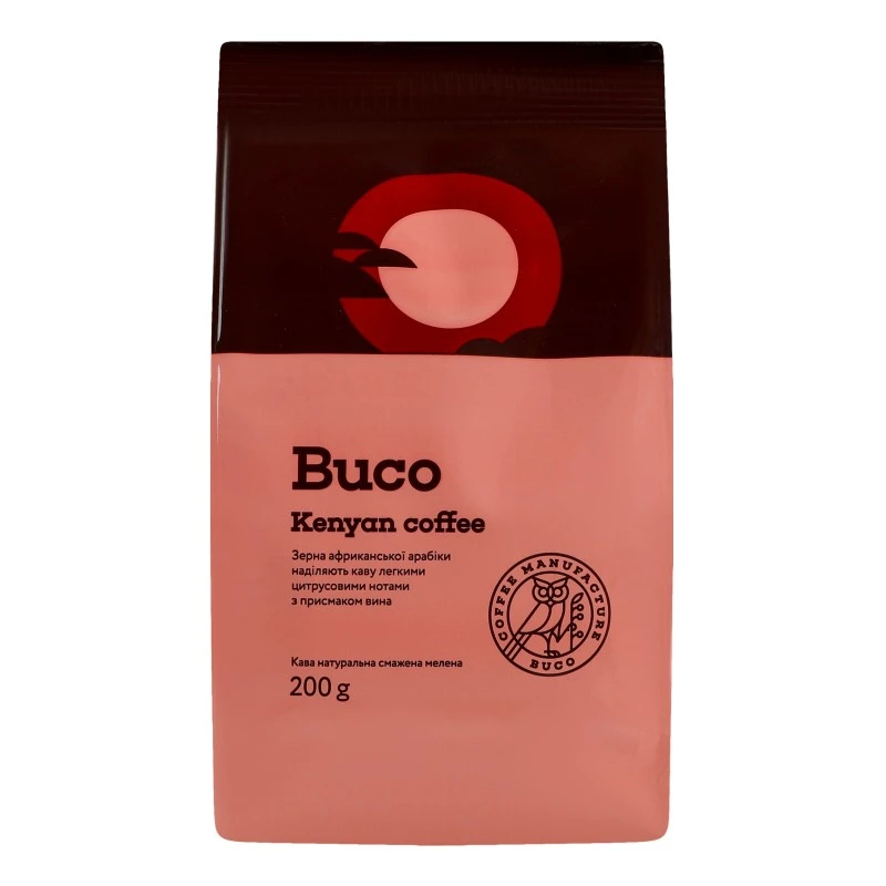 Кава мелена Kenyan coffee Buco, 200 г