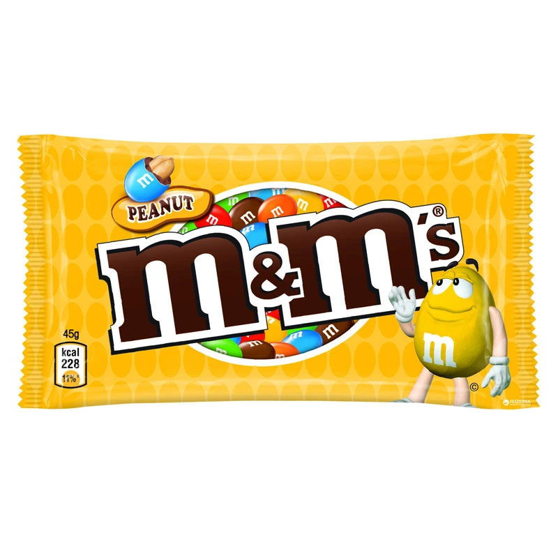 Драже з арахісом M&amp;M, 45 г