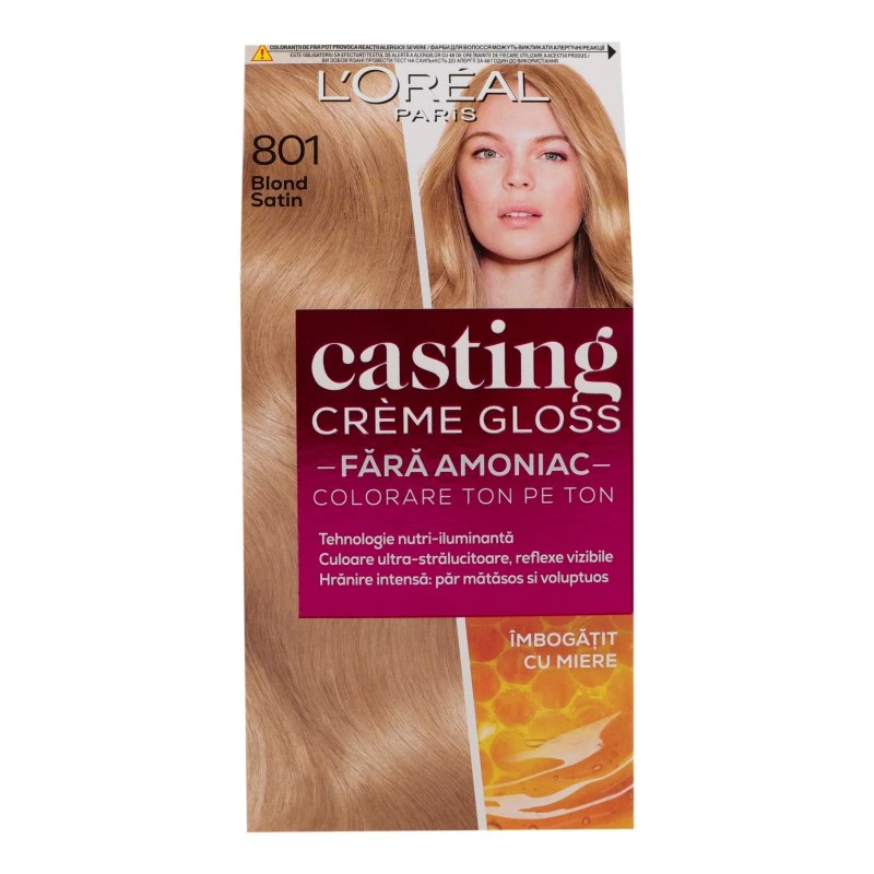 Фарба для волосся без аміаку 801 Casting Creme Gloss L&#039;Oreal Paris, шт