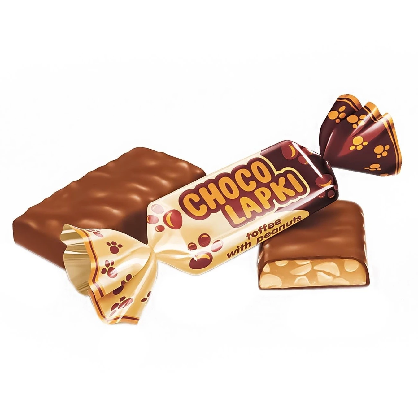 Цукерки Шоколапки Roshen