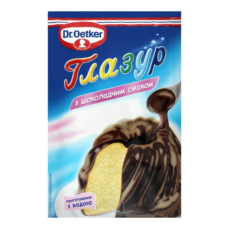 Глазурь з шоколадним смаком Dr.Oetker, 100 г