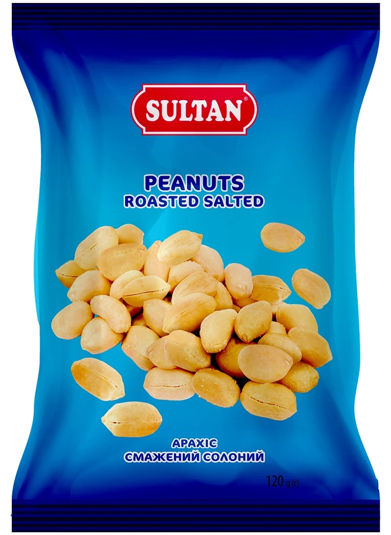 Арахіс смажений солоний Султан, 120 г