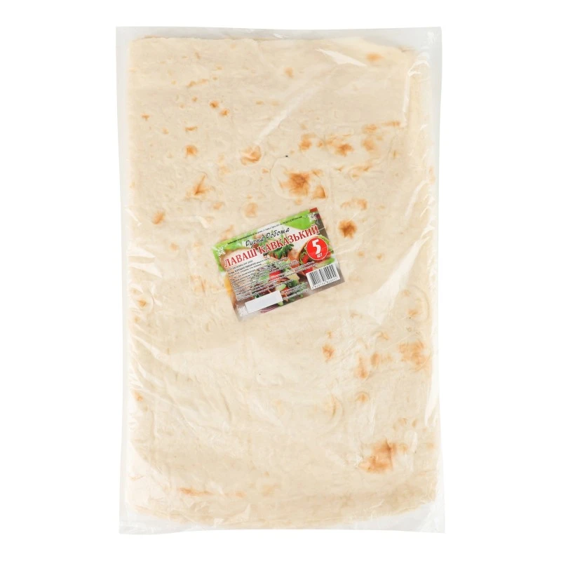 Лаваш Кавказький, 5 листів