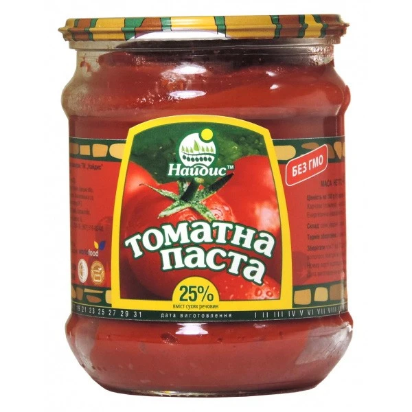 Томатна паста 25% Найдіс, 480 г