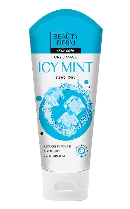 Маска-скраб для обличчя  Icy Mint Beautyderm, 75 мл