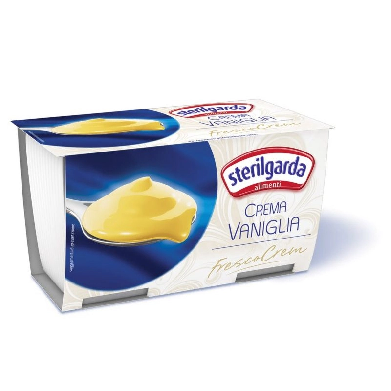 Десерт 7-9% Крем ваніль Alimentari Sterilgarda, 2х100 г