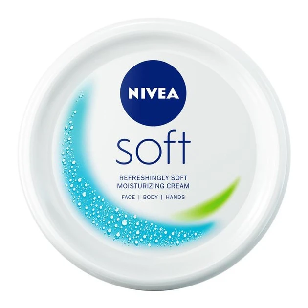 Крем для обличчя, рук та тіла soft інтенсивне зволоження Nivea, 100 мл