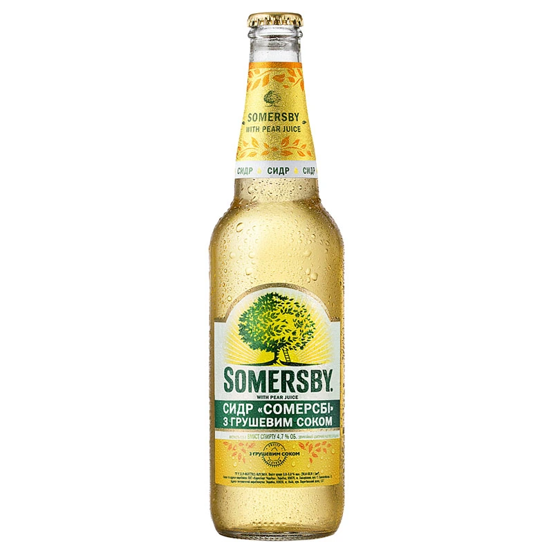 Сидр солодкий Груша Somersby, 0.33 л