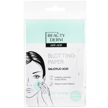 Серветки матуючі Саліцилова кислота Beauty Derm, 80шт/уп