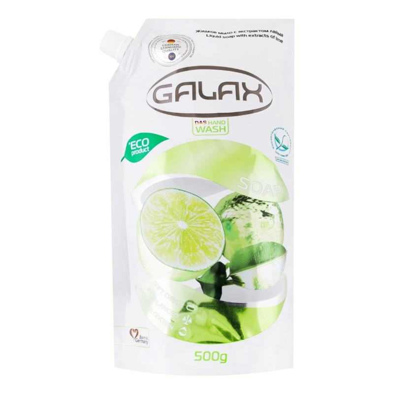 Мило рідке Екстракт лайма Galax, 500 г
