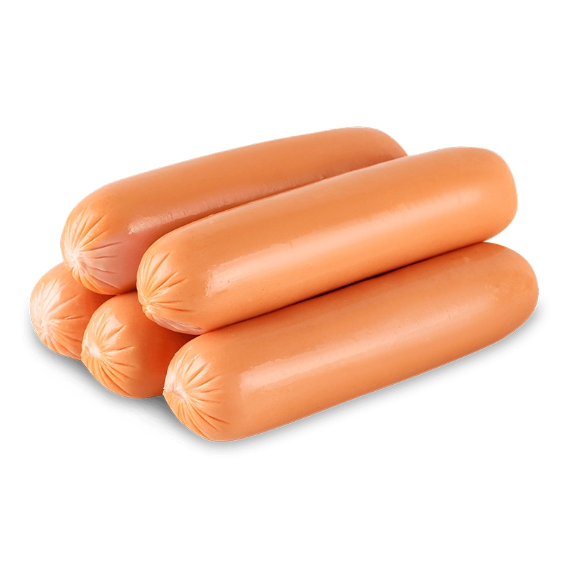 Сосиски варені Нямські з сиром в/г Глобино