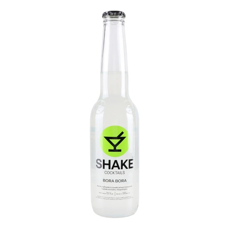 Слабоалкогольний напій газований Bora Bora Shake, 0.33 л