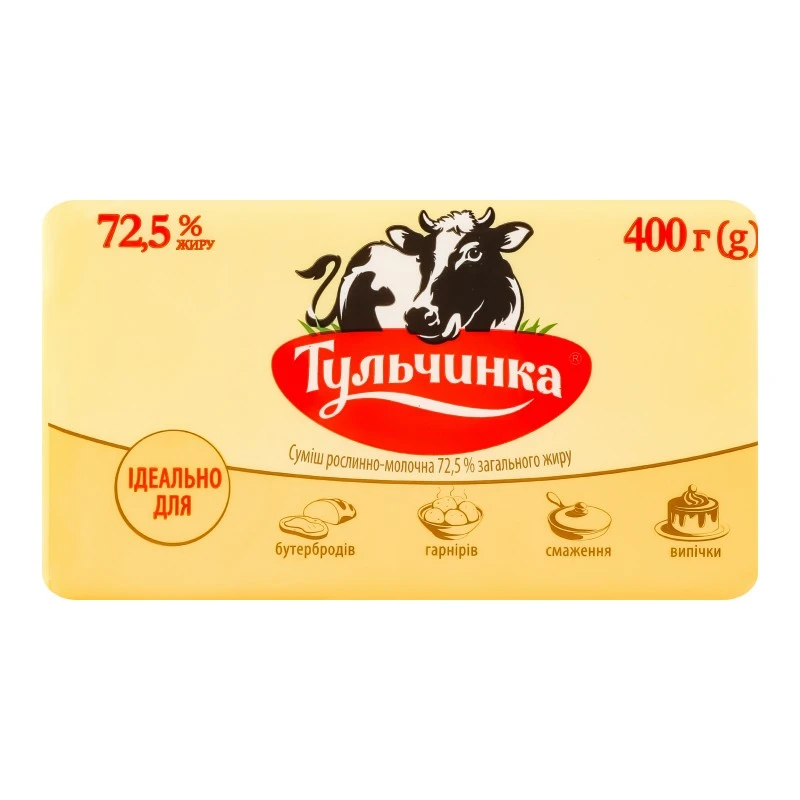 Суміш рослинно-молочна 72.5% Тульчинка, 400 г