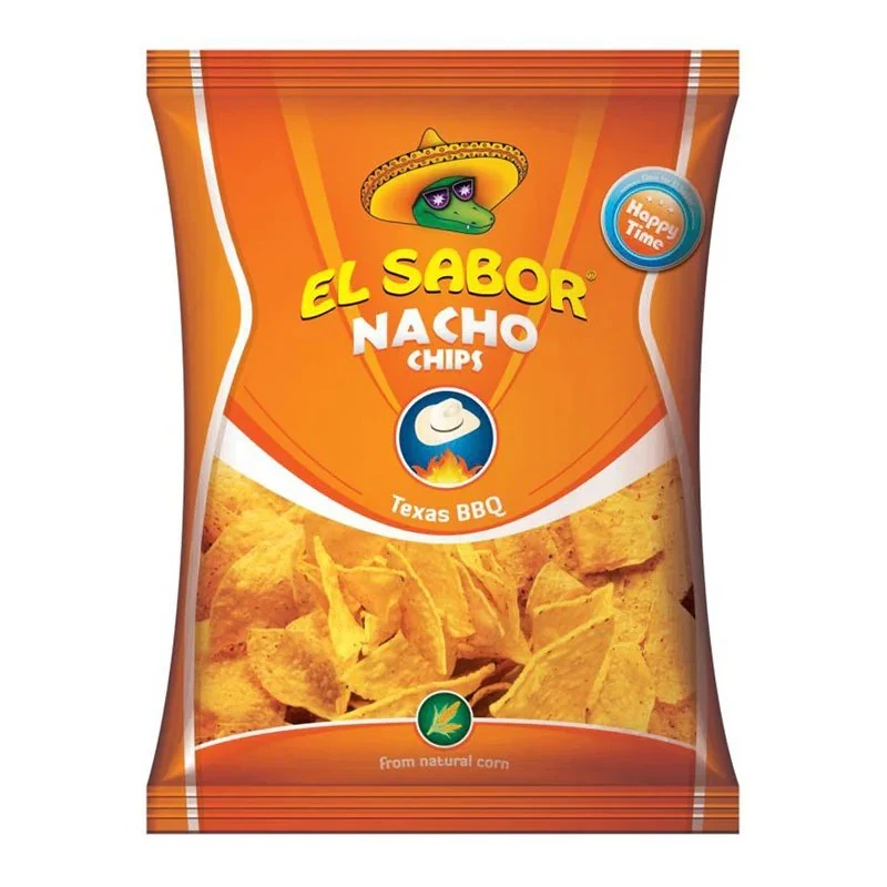 Чіпси кукурудзяні зі смаком барбекю El Sabor Nacho, 100 г