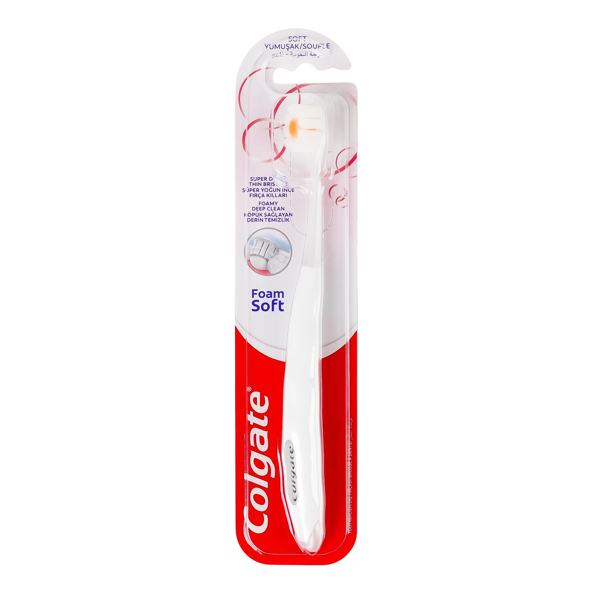 Щітка зубна Cushion Clean м&#039;яка Colgate, 1 шт