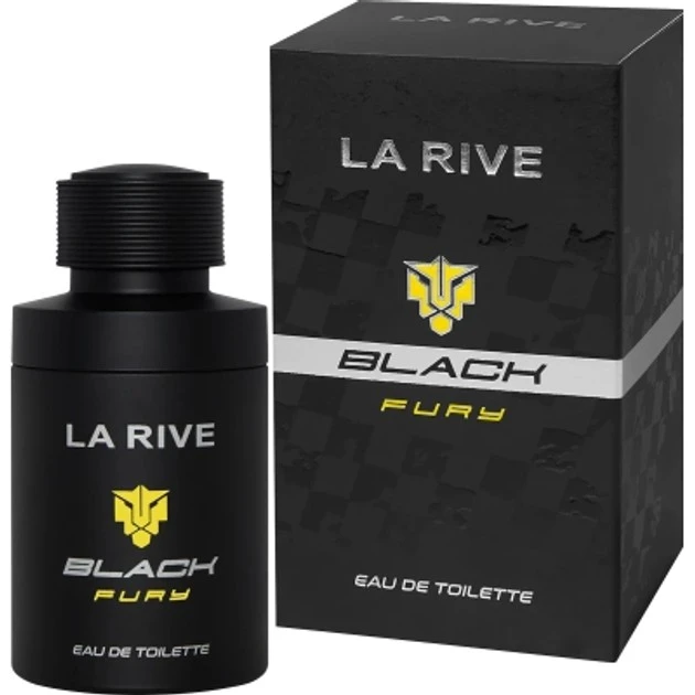 Туалетна вода для чоловіків Black Fury La Rive,100 мл