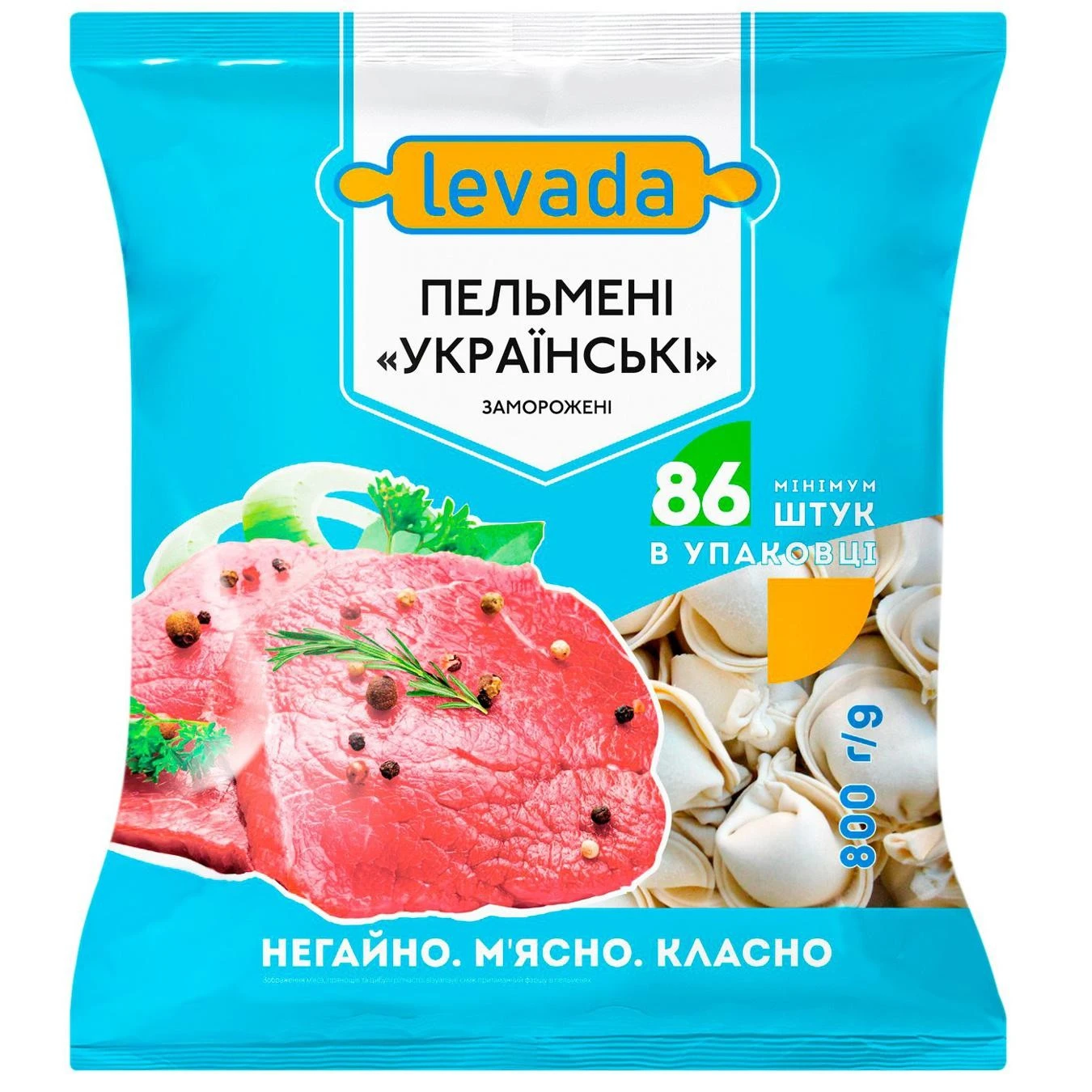 Пельмені Українські Levada, 800 г