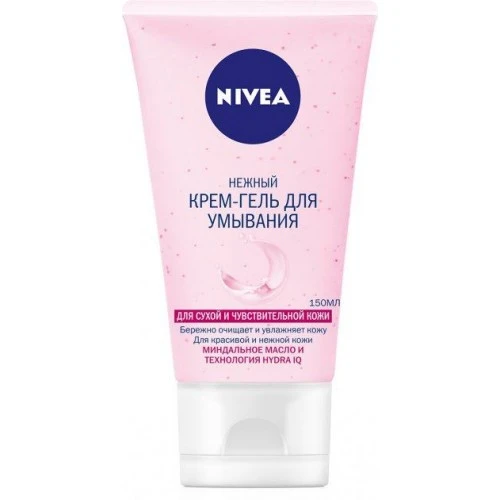 Крем-гель для вмивання ніжний Nivea, 150 мл