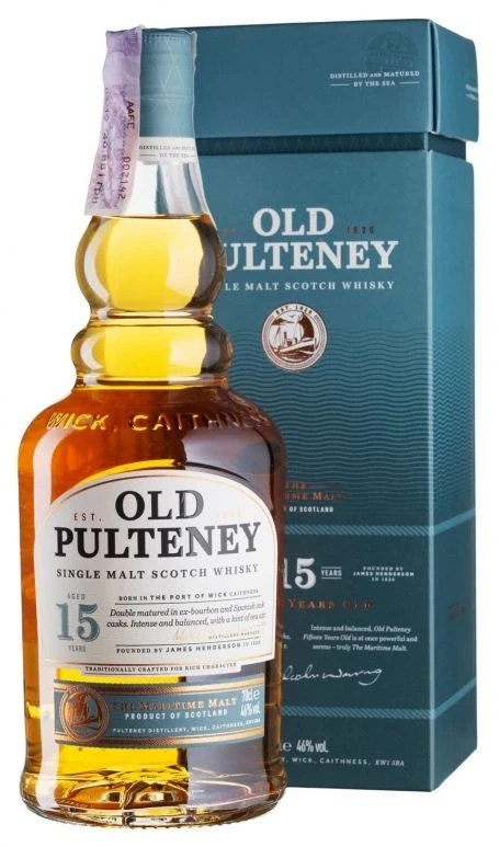 Віскі 46% 15YO Old Pulteney к/у 0.7л