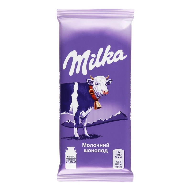 Шоколад молочний Мілка, 90 г